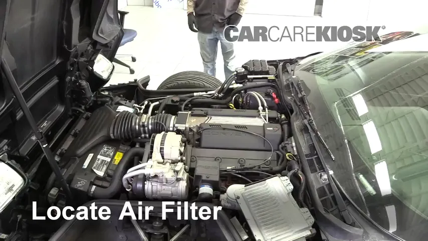 1995 Chevrolet Corvette 5.7L V8 Hatchback Air Filter (Engine)